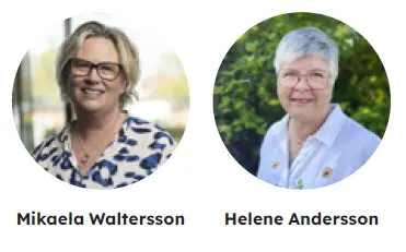 Bild på Mikaela och Helene